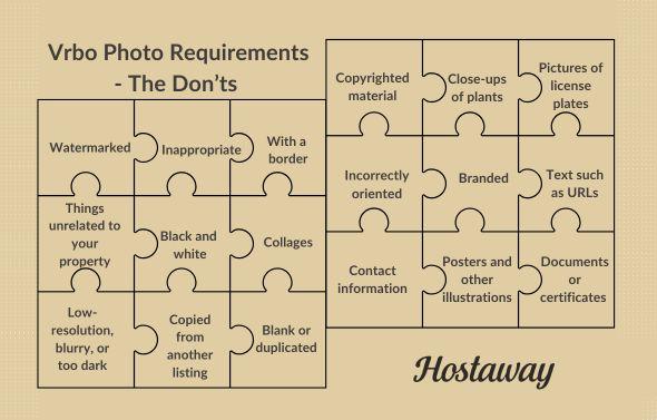 These are the don'ts of listing photography no matter the property type. Many hosts make the mistake of disregarding these in their photos. Most of these prohibitions for hosts of both Airbnb and multiple platforms including vrbo hosts and property managers.