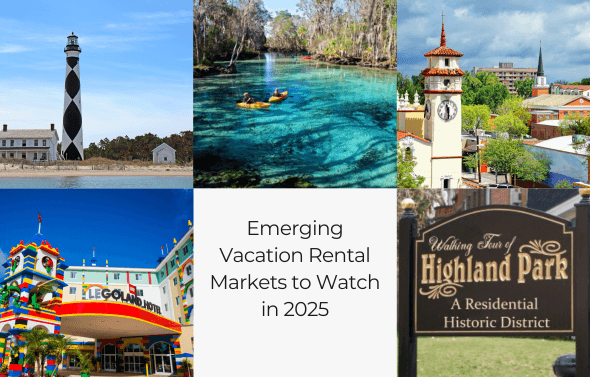 Not all high-performing vacation rental locations are headline grabbers. Some of the best places to invest in 2025 are quietly building momentum, with a combination of steady guest demand, lower property prices and favorable regulation environments.
