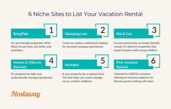 If you are considering marketing your property on other OTAs, here are 6 niche sites for your marketing channel mix to list on based on costs to sell, destinations, marketing needs, etc.