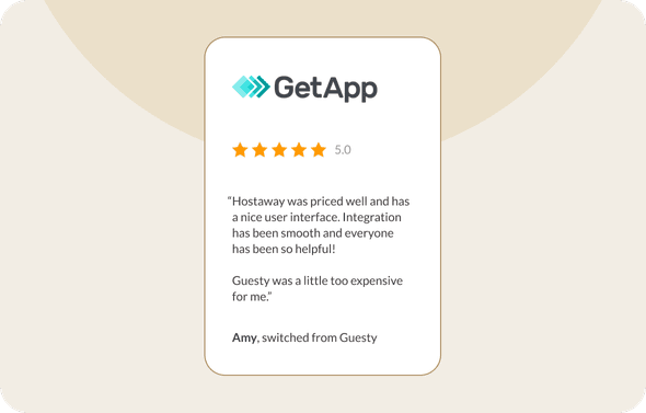 Hostaway review from amy who switched from guesty