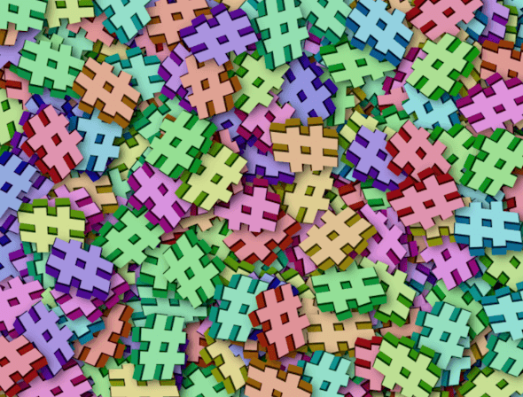 Hashtags are an excellent way to expand your audience and for others to find you.