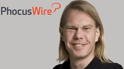 In the big chair - Marcus Rader of hostaway
