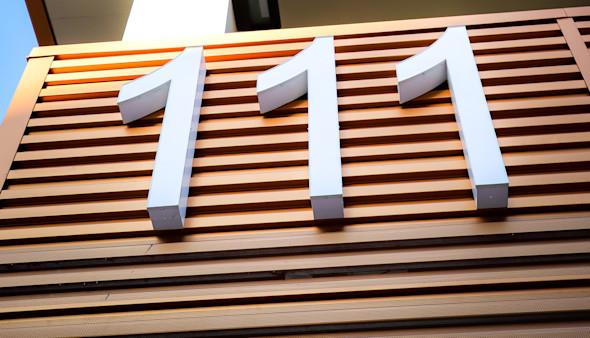 House numbers should be easy to find, and aesthetically pleasing.