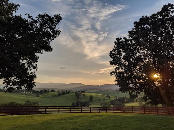 This photo captures the beauty of rural Virginia, where short-term rental regulations can be minimal compared to the comprehensive rules in the state's more populated cities and tourist destinations.