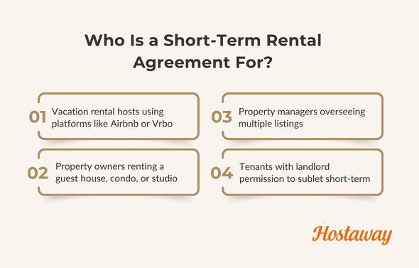 Having an STR Agreement as a host with property located anywhere in the world can ensure the safety of your rental income even if its a rental arbitrage system where the landlord agrees to sublet the property.