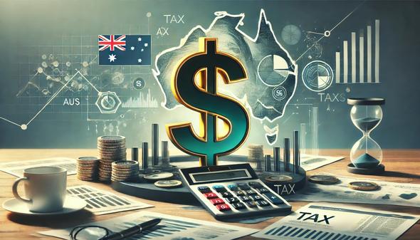 A visual that illustrates the concepts related to tax management and financial strategies in the Australian context