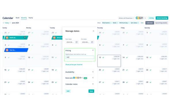 Dynamic pricing tools help you stay competitive and profitable by automatically adjusting your nightly rates based on real-time market data sourced from multiple data points.