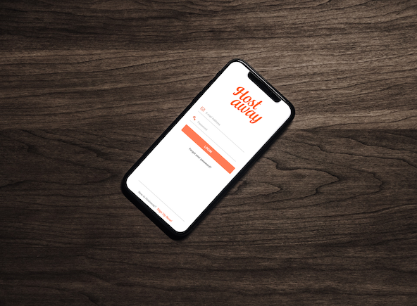 Mobile property management app interface showing on-the-go vacation rental management tools, booking notifications, guest communication, and task management for short-term rental hosts